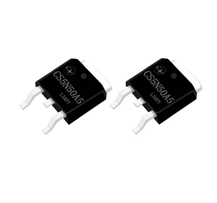 TO-252 Nawierzchnia montaż wysokiej mocy półprzewodnik 5A 500V 1.33Ω Do suszarki włosów
