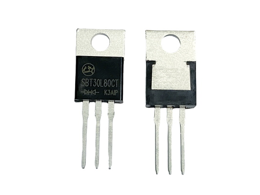 30A80V TO-220AB SBT30L80CT Szybka prędkość przełączania Niska VF Schottky