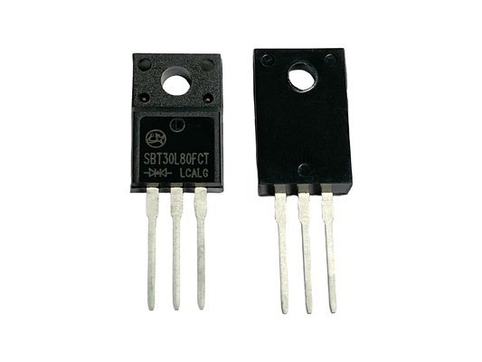 30A80V SBT30L80FCT TO-220F Wysokiej wydajności Niskie VF Diody Schottky dla źródeł zasilania