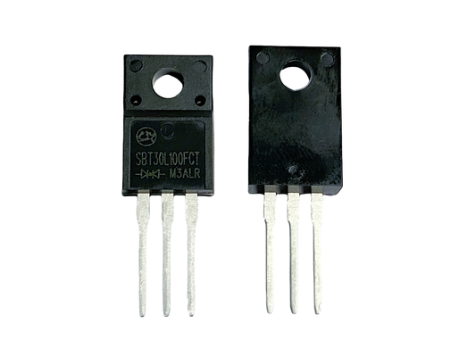 30A100V SBT30L100FCT Szybka prędkość przełączania Niska prędkość VF Diody Schottky TO-220F