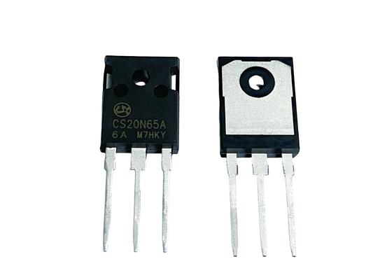 20A650V CS20N65A6 N kanał wysokonapięciowy MOSFET 100% testowany w lawinie