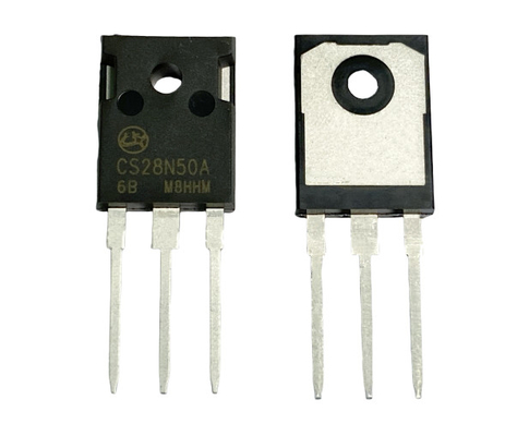 28A500V CS28N50A6 MOSFET wysokiego napięcia awaryjnego do zasilania w trybie przełącznika
