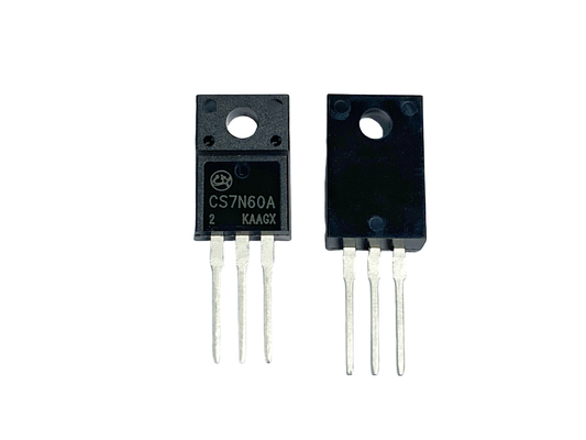 7A600V Wysokie napięcie awaryjne Mosfet CS7N60A2 do 220F z niskim Ciss
