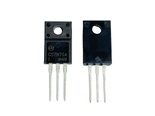 7A700V TO-220F CS7N70A2 HV MOSFET do zasilania w trybie przełącznika sterowania silnikiem