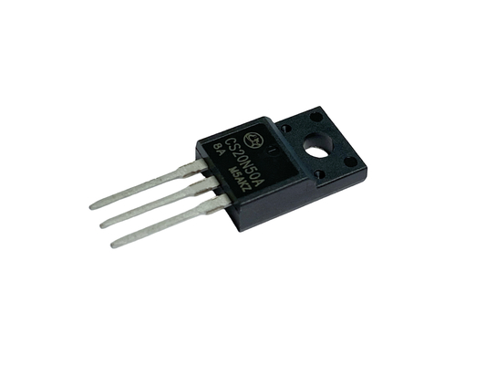 20A500V wysokonapięciowy MOSFET typu N CS20N50A8 TO-220F dla źródeł zasilania