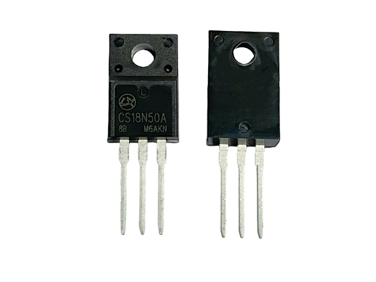 18A500V CS18N50A8 TO-220F gruba ramka wysokonapięciowy mosfet dla nieprzerwanego zasilania