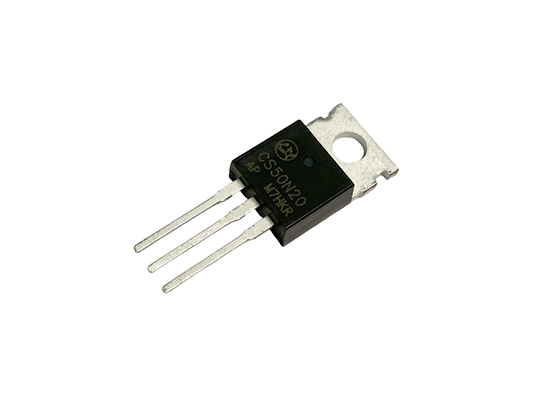50200V CS50N20AP MOSFET Wysokie napięcie awaryjne Niskie napięcie Ciss Przeklęcie zasilania dla adapterów i ładowarek