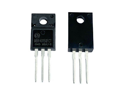 40A150V Diody Schottky Niski spadek naprzód napięcia dla optymalnej wydajności MBR40150FCT