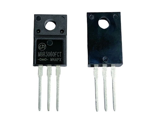 30A 60V obwody naprawcze diod barierowych Schottky'ego do konwersji prądu przemiennego na prąd stały MBR3060FCT