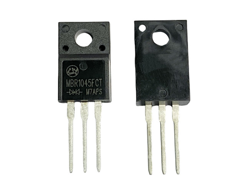 Słynne diody barierowe Lingxun Low VF MBR1045FCT Schottky dla opłacalnego zasilania