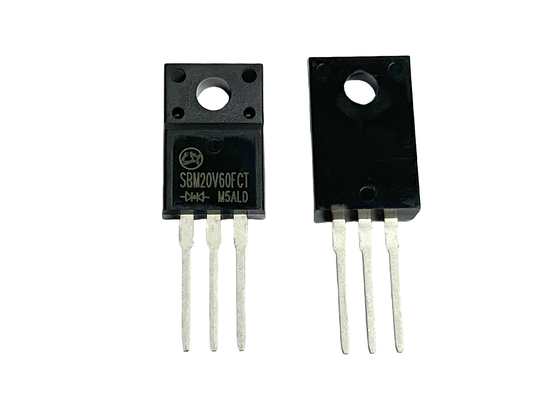 20V600A Wysoki prąd Niskie VF Diody Schottky dla oświetlenia LED SBM20V60FCT TO-220F